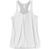 Bella Flowy Racerback Tank - White