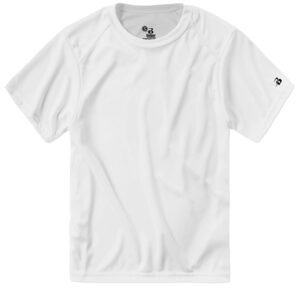 Badger Youth B-Core T-Shirt - White
