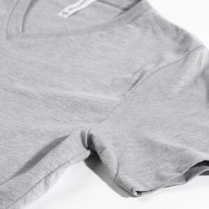 Additional photo of Canvas Short Sleeve V-Neck T-Shirt 3