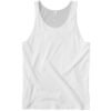 Canvas Jersey Tank - White