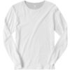 Canvas Longsleeve Jersey T-Shirt - White