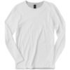 Gildan Softstyle Longsleeve Tee - White