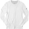 Nike Dri-FIT Cotton Blend Longsleeve Tee - White
