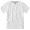 Next Level Youth Cotton Crew - White