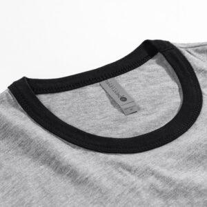 Additional photo of Next Level Fine Jersey Ringer Tee 1