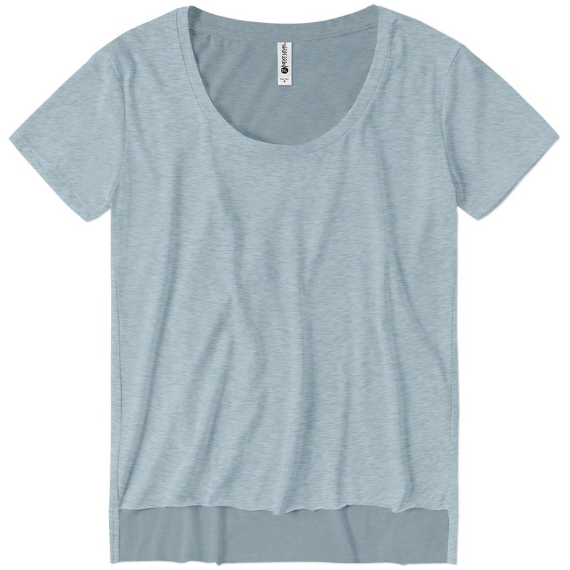 Next Level Ladies Festival Scoop Neck - Stonewash Denim